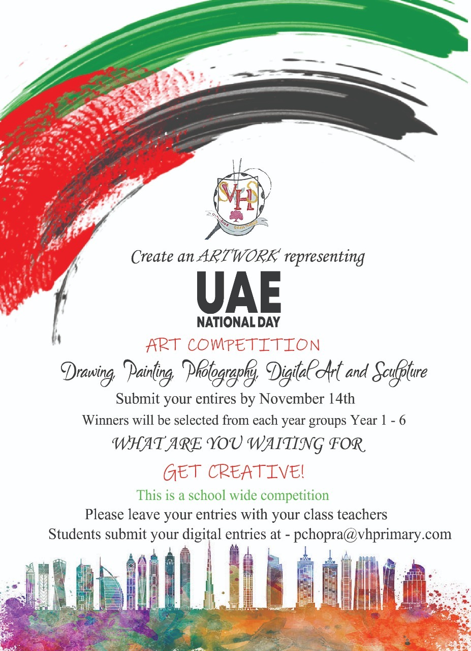 UAE National Day art competition – VHPS@Mobile